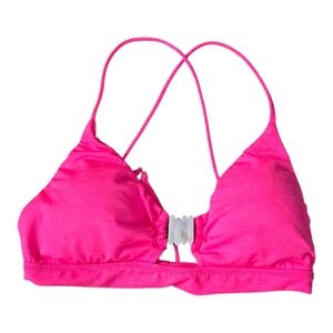 Isabella Rose Chic Pink Bikini Top, Medium